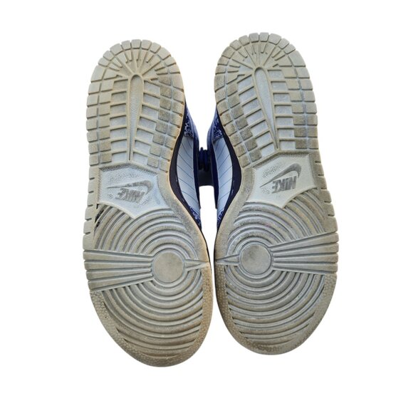 Nike Dunk Mid GS Notebook 309165-151 White Purple Sneakers Shoes Size 6Y - Picture 10 of 10